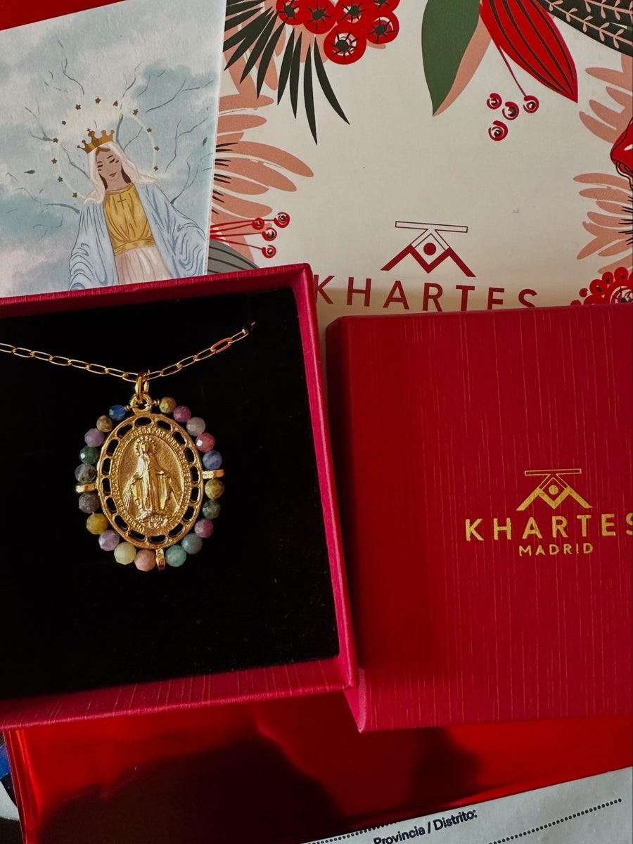 Medalla de La Milagrosa multicolor – Khartes Madrid