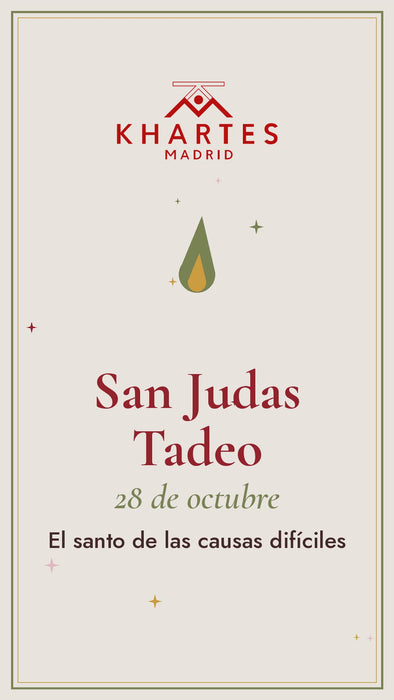 Vídeo de las medallas de San Judas Tadeo y la Virgen de Guadalupe de Khartes Madrid: el santo de las causas difíciles, su novena del 19 al 27 de octubre y nuestras medallas de doble cara hechas a mano en España