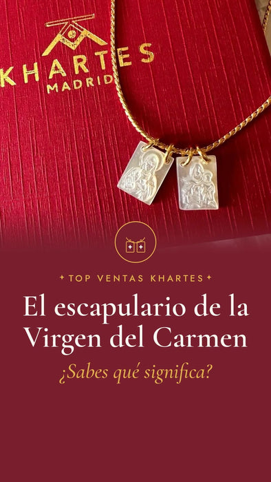 Vídeo El escapulario de la Virgen del Carmen en nácar: qué significa, de dónde viene y cómo se lleva – Khartes Madrid
