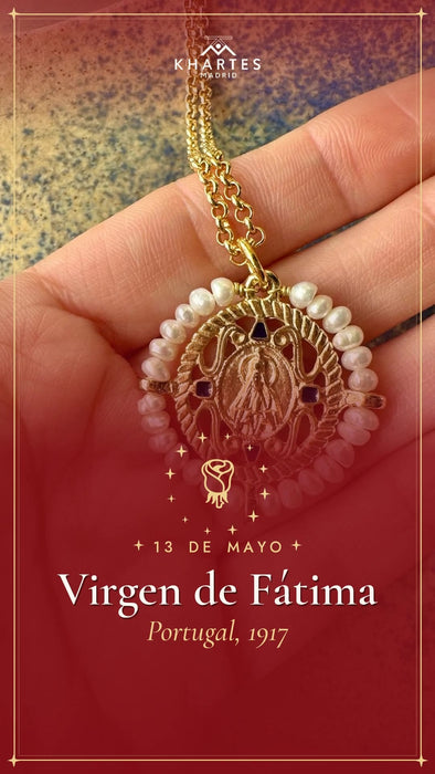 Vídeo Virgen de Fátima (2): el rosario y los pastorcitos santos – medallas Khartes Madrid