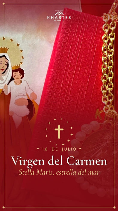 Vídeo Virgen del Carmen: historia, curiosidades y medallas de la Virgen del Carmen hechas a mano – Khartes Madrid